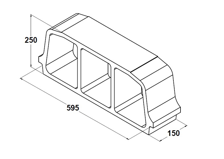20102 Bovedilla 63x14x25 tapada