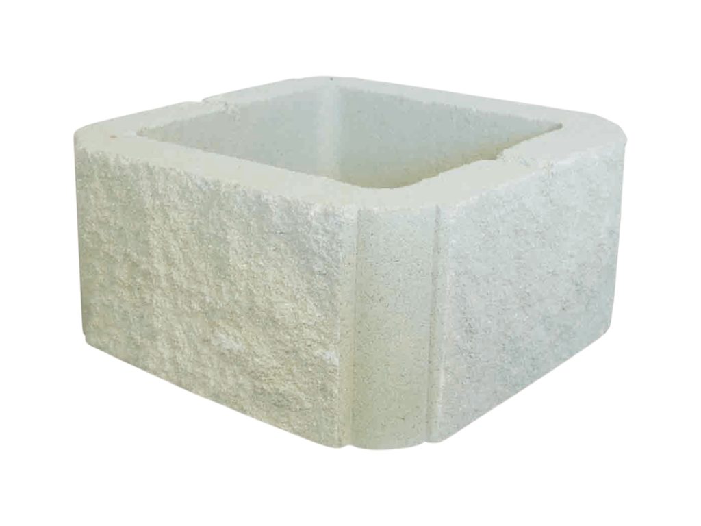 00401 pilar split 40x40x19 verde