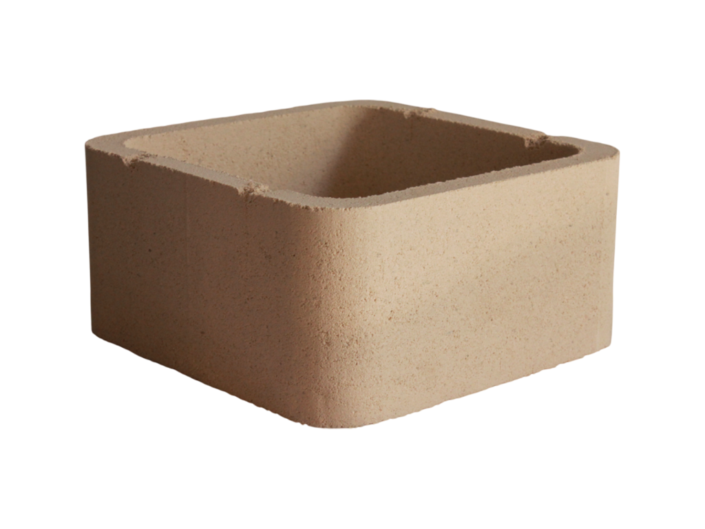 11015_Bloque Pilar 40x40X20 Blanco