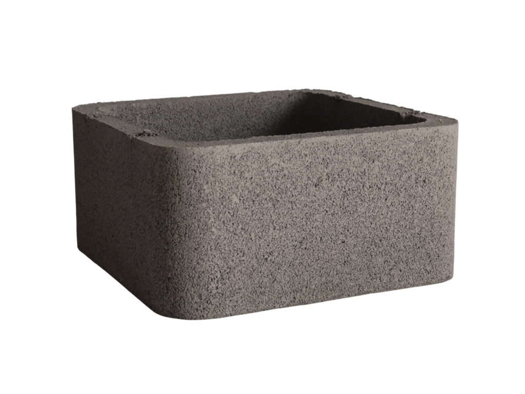 11016_Bloque Pilar 40x40x20 Gris