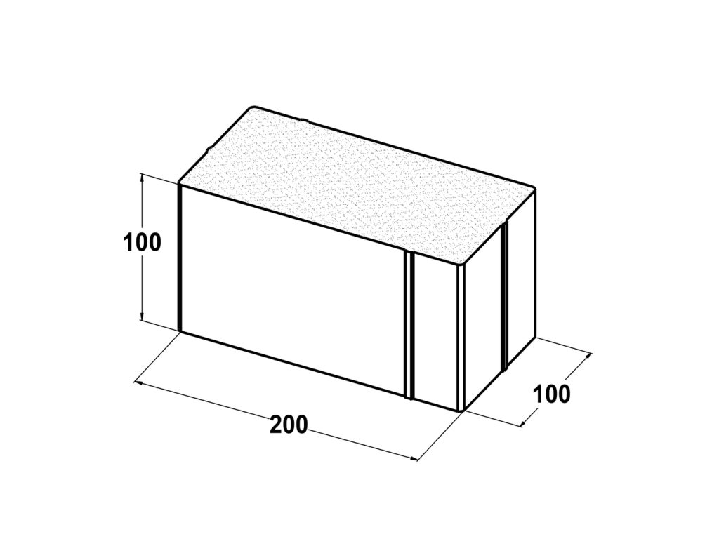11102 Adoquín bicapa 20x10x10
