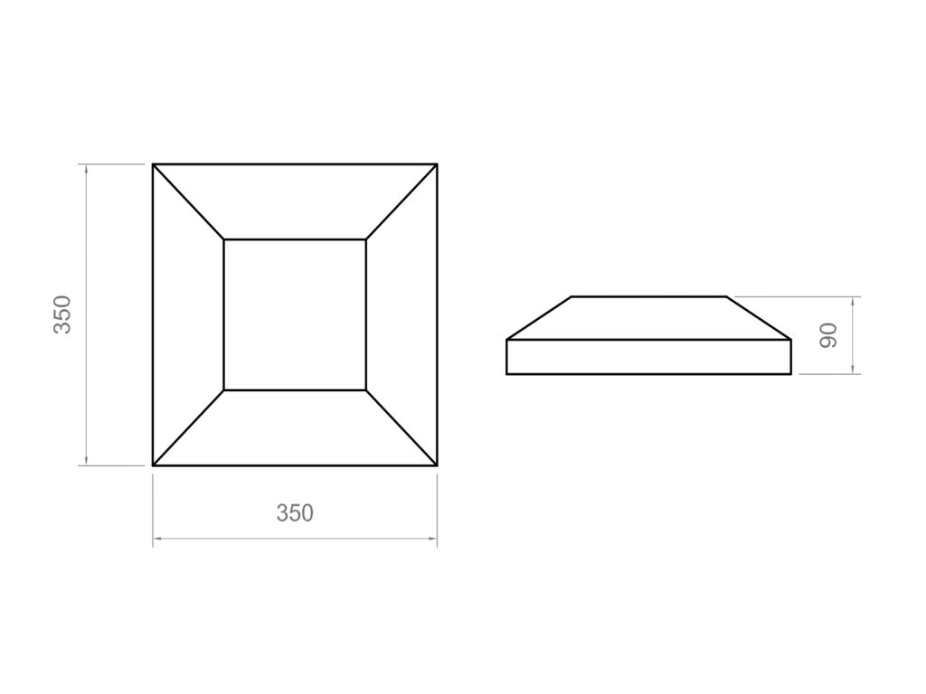 Pirámide Cortada de 35.