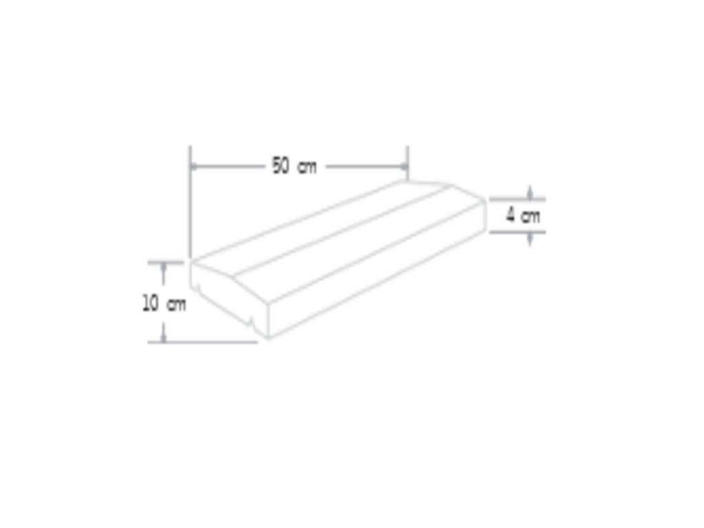 Cubremuros 2 aguas de 10