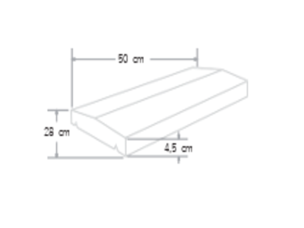 Cubremuros 2 aguas de 28