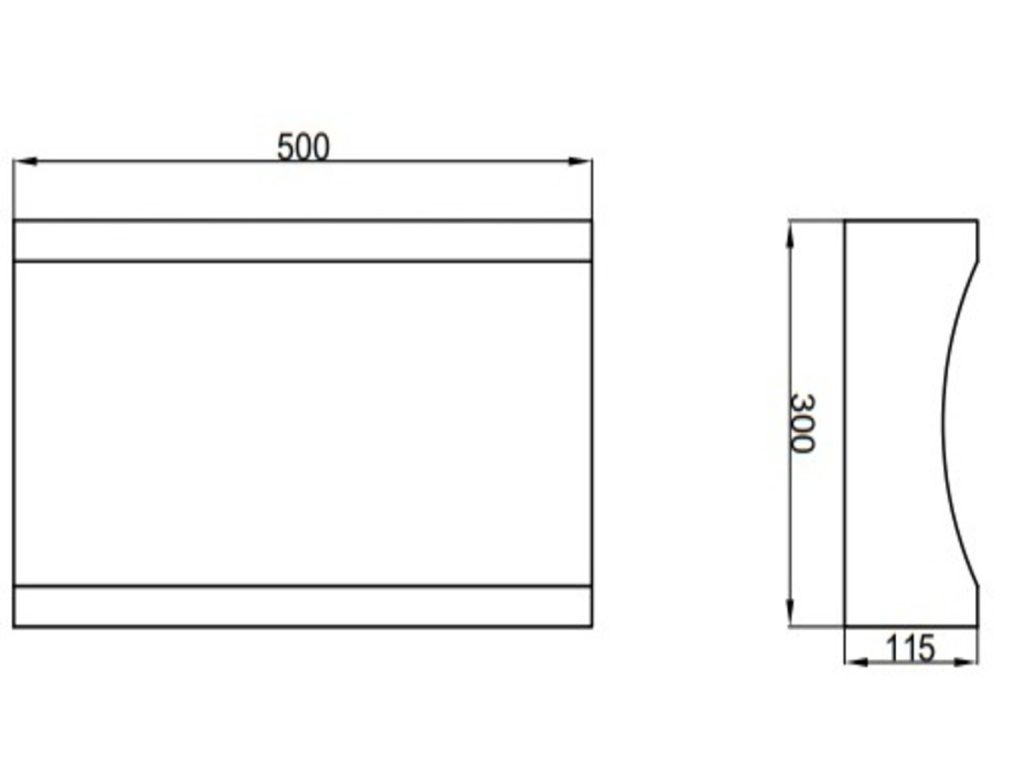 80005 Canaleta bicapa 50x30x11x7