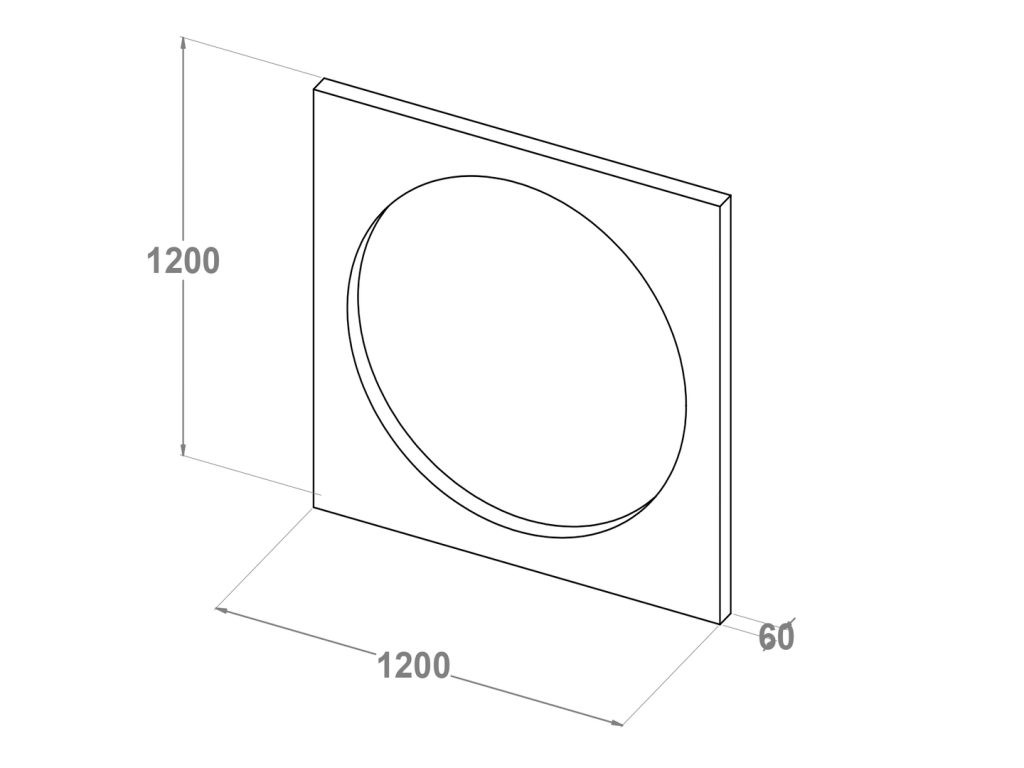 80008 Juego alcorque bicapa 120x120x100