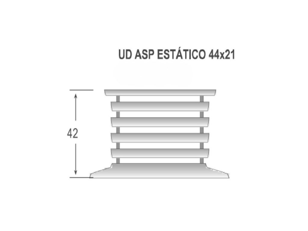 Aspirador estático 44x21